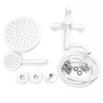 Душевая колонна со смесителем Mixxus SUS-009-J White из нерж. стали SUS304 (MI5758)