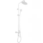 Душевая колонна со смесителем Mixxus SUS-009-J White из нерж. стали SUS304 (MI5758)