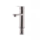 Смеситель для умывальника Mixxus Eva-001 (нерж. сталь SUS304) (MI5783)