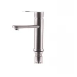 Смеситель для умывальника Mixxus Eva-001 (нерж. сталь SUS304) (MI5783)