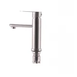 Смеситель для умывальника Mixxus Eva-001 (нерж. сталь SUS304) (MI5783)