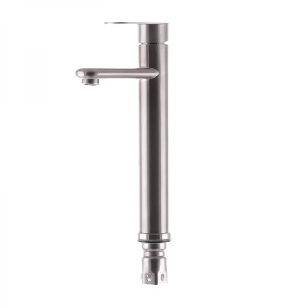 Смеситель для умывальника Mixxus Eva-001-High (нерж. сталь SUS304) (MI5784)