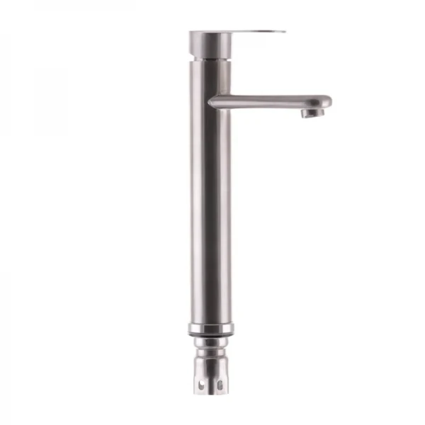 Смеситель для умывальника Mixxus Eva-001-High (нерж. сталь SUS304) (MI5784)