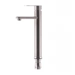 Смеситель для умывальника Mixxus Eva-001-High (нерж. сталь SUS304) (MI5784)