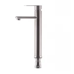 Смеситель для умывальника Mixxus Eva-001-High (нерж. сталь SUS304) (MI5784)