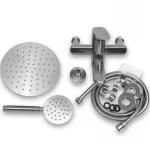 Душевая колонна со смесителем (нерж.сталь) Mixxus Eva-009-J (MI5788)