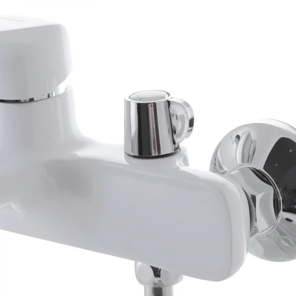 Смеситель для ванны с коротким изливом Mixxus Oregon 009 Euro Белый (MI5794)