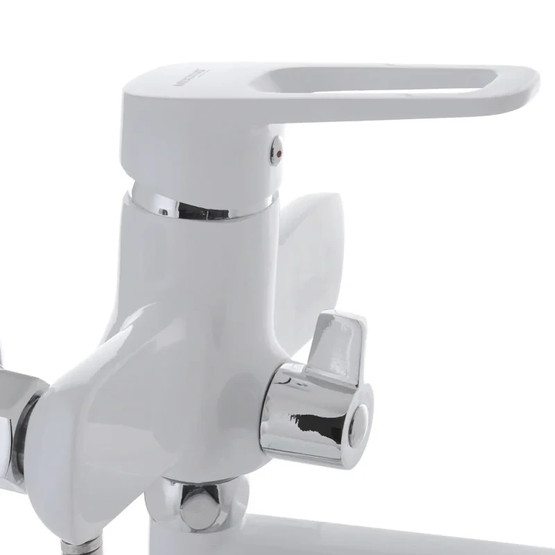 Смеситель для ванны Mixxus Nevada 006 Euro Белый (MI5799)