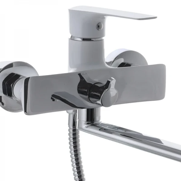 Смеситель для ванны Mixxus Premium Eva 006 Euro Белый (MI5813)