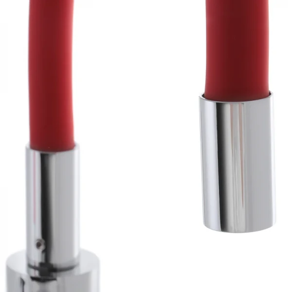 Смеситель для кухни с силиконовым изливом Mixxus Premium RIO 011 Красный (MI5817)