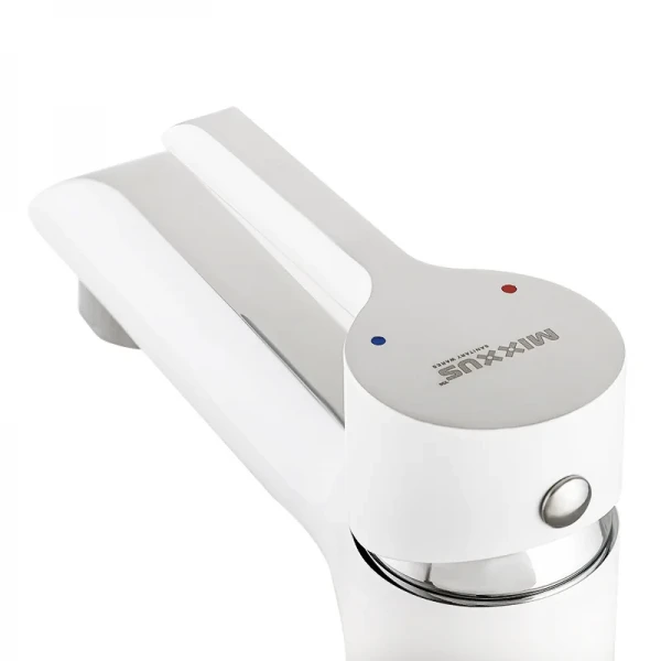 Смеситель для умывальника Mixxus Premium Edem 001 (White) (MI5843)