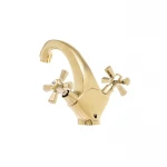 Смеситель для умывальника Mixxus Premium Retro Gold-161 (MI5848)