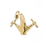 Смеситель для умывальника Mixxus Premium Retro Gold-161 (MI5848)