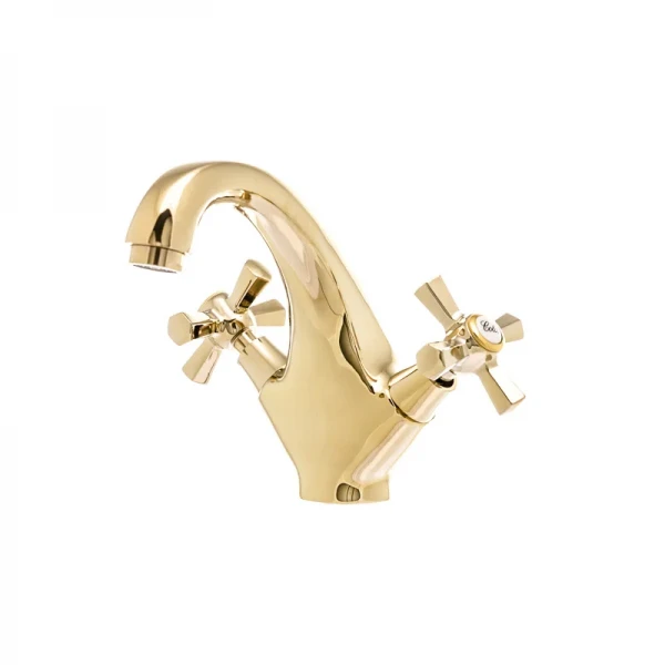 Смеситель для умывальника Mixxus Premium Retro Gold-161 (MI5848)