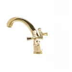Смеситель для умывальника Mixxus Premium Retro Gold-161 (MI5848)