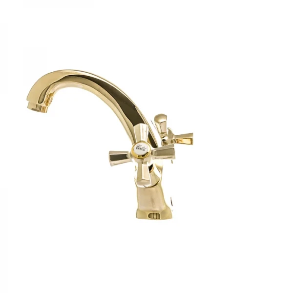 Смеситель для умывальника Mixxus Premium Retro Gold-161 (MI5848)