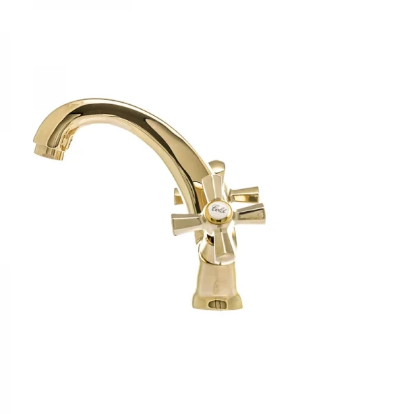 Смеситель для умывальника Mixxus Premium Retro Gold-161 (MI5848)