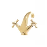 Смеситель для умывальника Mixxus Premium Retro Gold-161 (MI5848)