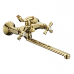 Смеситель для ванны Mixxus Premium Retro Gold-140 (MI5849)