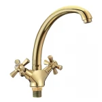 Смеситель для кухни Mixxus Premium Retro Gold-273 (MI5851)
