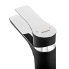Смеситель для умывальника Mixxus Premium Eva 001 (Цвет черный+хром) (MI5949)