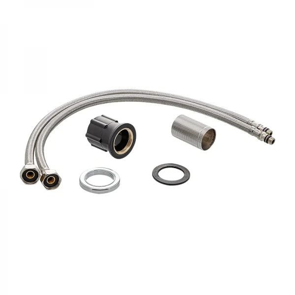 Смеситель для умывальника Mixxus Premium Eva 001 (Цвет черный+хром) (MI5949)