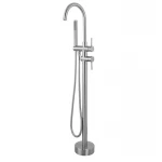 Смеситель для ванны напольный Mixxus FLO-009 из нерж. стали SUS304 (MI5987)