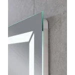 Дзеркало Mixxus LIGHT MR01-70x50 з Led Touch, Anti-fog, димером, регулятором яскравості, годинником (MI6000)