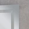 Зеркало Mixxus Light MR01-70x50 (часы, LED-подсветка, антизапотевание) (MI6000)
