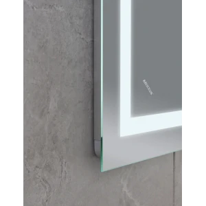 Зеркало Mixxus Warm MR02-120x80 (часы, LED-подсветка, антизапотевание) (MI6001)