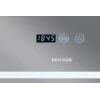 Зеркало Mixxus Warm MR02-100x60 (часы, LED-подсветка, антизапотевание) (MI6003)
