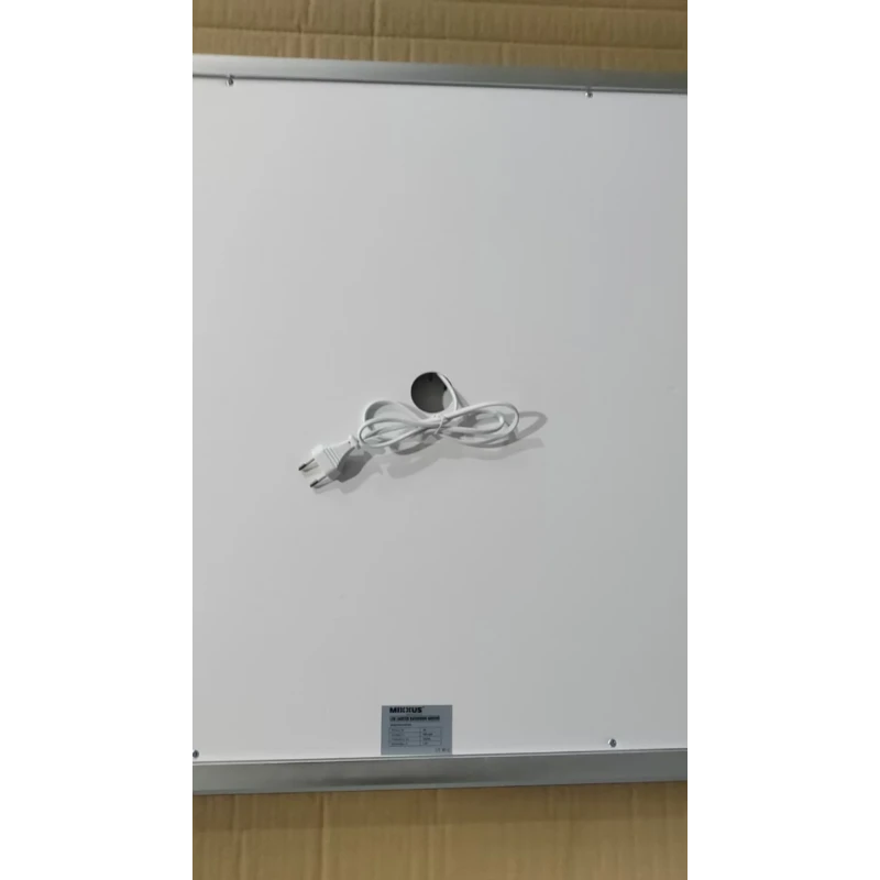Зеркало Mixxus Style MR03-80x60 (часы, LED-подсветка, антизапотевание) (MI6005)