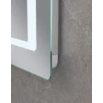 Зеркало Mixxus Style MR03-80x60 (часы, LED-подсветка, антизапотевание) (MI6005)