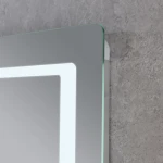 Зеркало Mixxus Style MR03-70x50 (часы, LED-подсветка, антизапотевание) (MI6006)