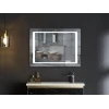 Зеркало Mixxus Style MR03-90x70 (часы, LED-подсветка, антизапотевание) (MI6007)