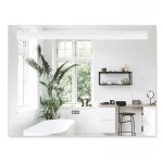 Зеркало Mixxus Strong MR05-100x60 (часы, LED-подсветка, антизапотевание) (MI6009)