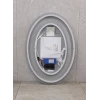 Дзеркало Mixxus Plain MV02-50x70 (годинник, LED-підсвічування, антизапотівання) (MI6010)