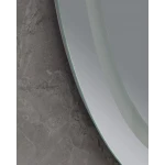 Дзеркало Mixxus Plain MV02-50x70 (годинник, LED-підсвічування, антизапотівання) (MI6010)