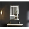 Зеркало Mixxus Hard MR06-50x80 (часы, LED-подсветка, антизапотевание) (MI6011)