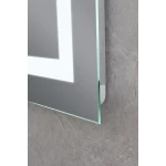 Зеркало Mixxus Hard MR06-50x80 (часы, LED-подсветка, антизапотевание) (MI6011)