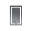 Зеркало Mixxus Hard MR06-50x80 (часы, LED-подсветка, антизапотевание) (MI6011)