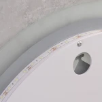 Зеркало Mixxus Plain MC10-60 (часы, LED-подсветка, антизапотевание) (MI6013)