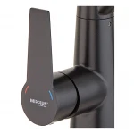 Кухонный смеситель с черным силиконовым изливом Mixxus FUL-021 (с вых.для питьевой воды) (MI6021)