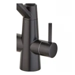 Кухонный смеситель с черным силиконовым изливом Mixxus FUL-021 (с вых.для питьевой воды) (MI6021)