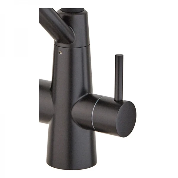 Кухонный смеситель с черным силиконовым изливом Mixxus FUL-021 (с вых.для питьевой воды) (MI6021)