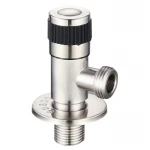 Кран для підключення сантехприладів MIXXUS VAL-04-1/2x1/2 з нерж. сталі SUS304 (MI6026)