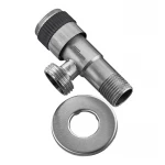 Кран для підключення сантехприладів Mixxus VAL-05-1/2x3/4 з нерж. сталі SUS304 (MI6027)