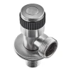 Кран для підключення сантехприладів Mixxus VAL-05-1/2x3/4 з нерж. сталі SUS304 (MI6027)