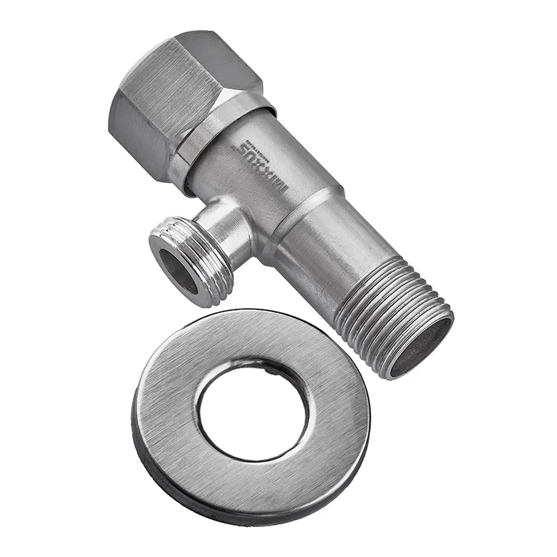 Кран для підключення сантехприладів Mixxus VAL-06-1/2x1/2 з нерж.ст.SUS304 (MI6056)