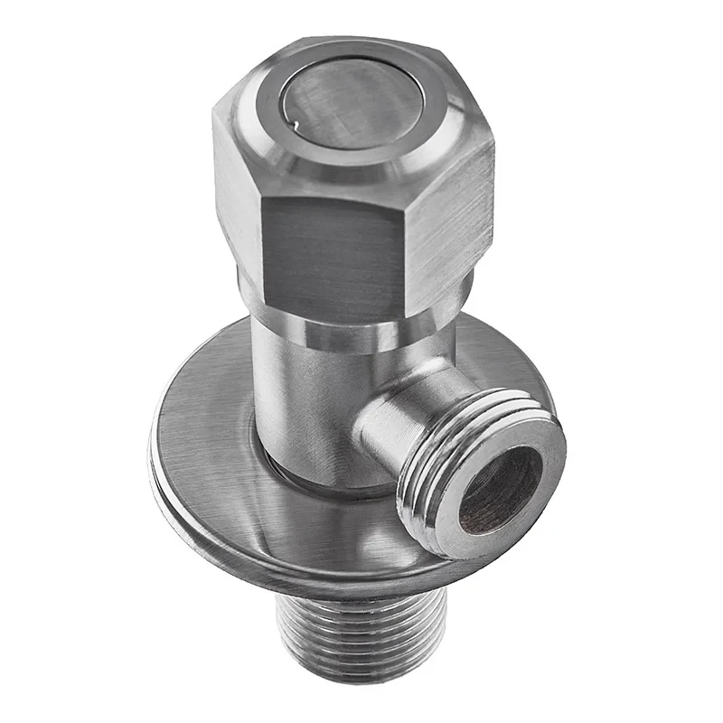 Кран для підключення сантехприладів Mixxus VAL-06-1/2x1/2 з нерж.ст.SUS304 (MI6056)
